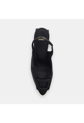 Tacones Para Mujer Bata Negro Laila