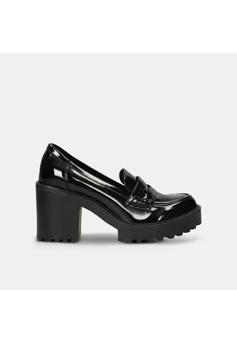 Tacones Para Mujer Bata Negro Janna Bata