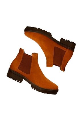 Botines Miel Bata Dina Boot Mujer