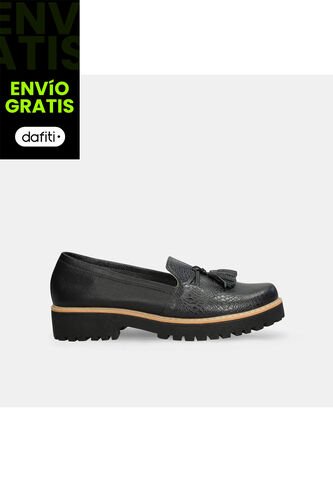 Mocasines Para Mujer Bata Negro Katya Bata