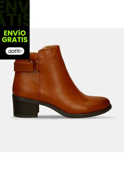 Botines Para Mujer Bata Camel Ian Gloria