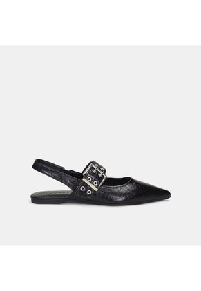 Baleta Para Mujer Bata Negro Prague
