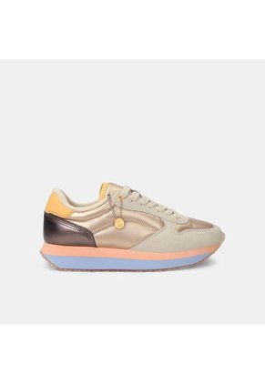 Tenis Para Mujer Bata Beige Berry