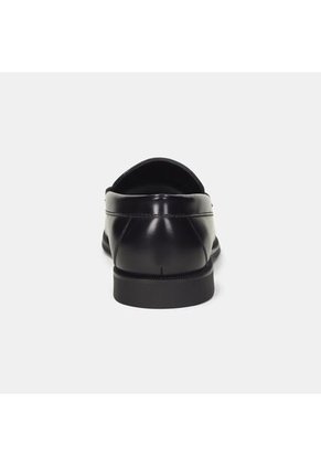 Mocasines Para Mujer Bata Negro Madrid Loafer