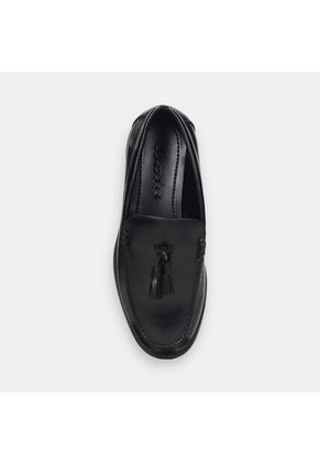 Mocasines Para Mujer Bata Negro Madrid Loafer