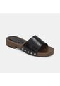 Sandalia Para Mujer Bata Negro Valencia de Bata