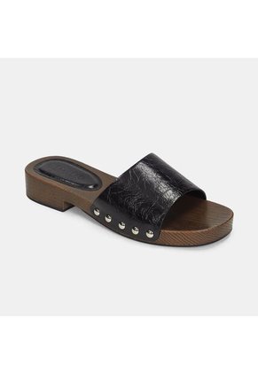 Sandalia Para Mujer Bata Negro Valencia