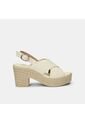 Sandalia Para Mujer Bata Café Claro Sarada de Bata