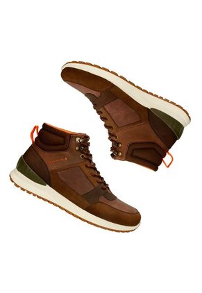 Botas Café Bata Ginebra Boot Hombre