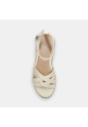 Sandalia Para Mujer Bata Café Claro Tati