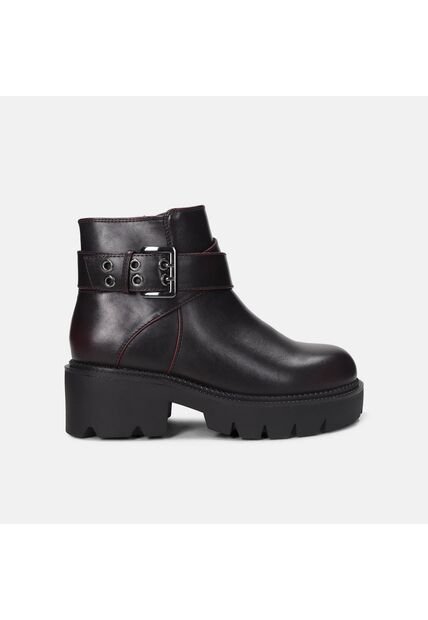 Botines Para Mujer Bata Rojo Palermo
