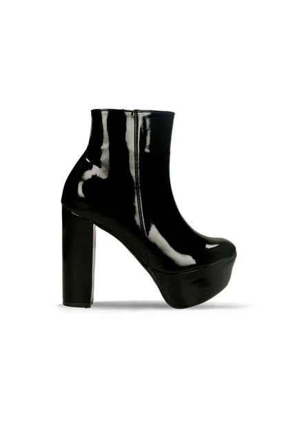 Botines Negro Bata Ginebra Mujer