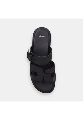 Sandalia Para Mujer Bata Negro Suiza