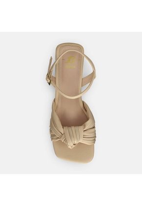 Sandalias Para Mujer Bata Beige Jexiel