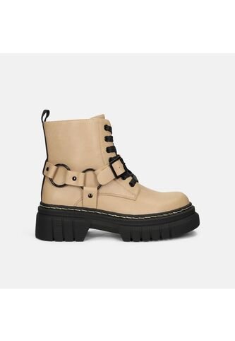 Botas Para Mujer Bata Beige Luc Martina Bata