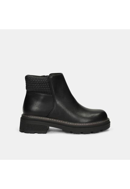 Botines Para Mujer Bata Negro Lamar Ximena