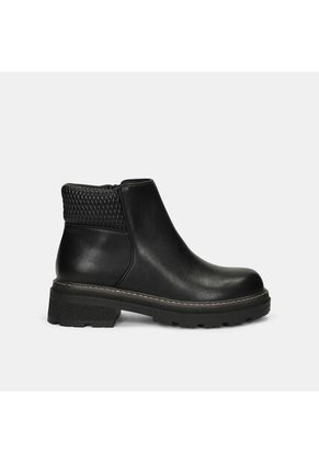 Botines Para Mujer Bata Negro Lamar Ximena