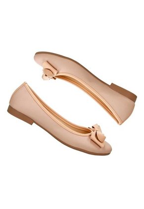 Baletas Nude Bata Fernanda Mujer