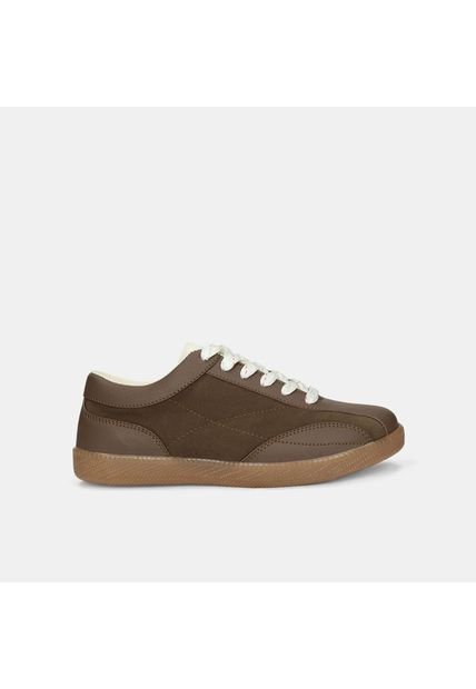 Tenis Para Mujer Bata Café Oscuro