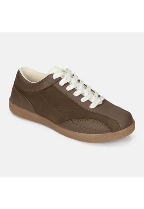 Tenis Para Mujer Bata Café Oscuro