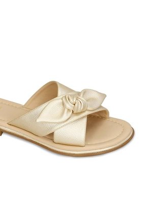Sandalias Para Mujer Bata Champaña Iale