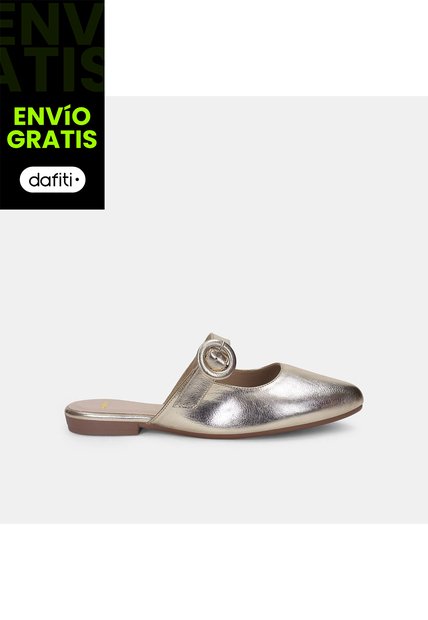 Baletas Para Mujer Bata Chapaña Gina'S Puntuda Flat