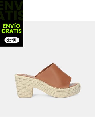 Tacones Para Mujer Bata Café Oscuro Perrie Summer Bata
