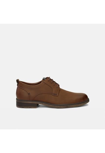 Zapato Formal Para Hombre Bata Café Oscuro Nikel Tenso