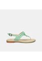 Sandalias Para Mujer Bata Verde Kimora de Bata