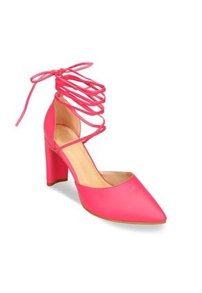 Tacones Fucsia Bata Frayola Mujer