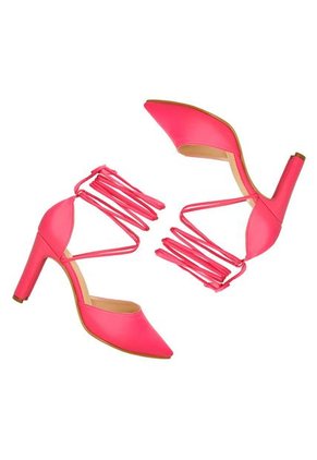 Tacones Fucsia Bata Frayola Mujer