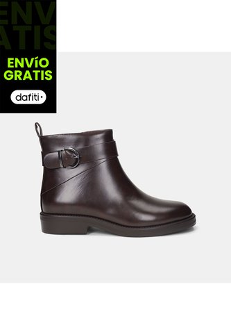 Botines Para Mujer Bata Negro Caliope Bata