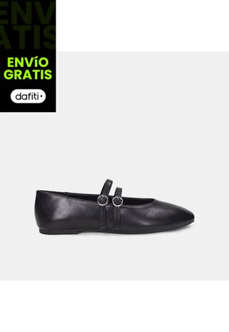 Baleta Para Mujer Bata Negro London Bata