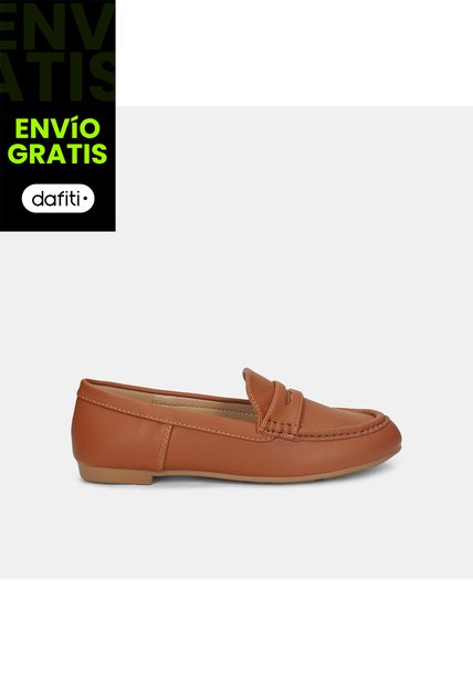 Mocasines Para Mujer Bata Negro Virginia