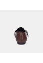 Mocasines Para Mujer Bata Café Oscuro Virginia Flat de Bata