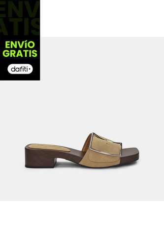 Sandalia Para Mujer Bata Negro Alina Bata