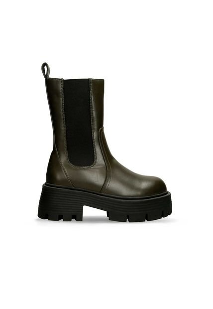 Botas Verde Bata Heidy Hida Mujer