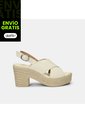 Sandalia Para Mujer Bata Café Claro Sarada de Bata