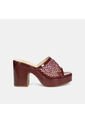 Sandalias Para Mujer Bata Vinotinto Kalypso de Bata