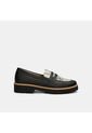 Mocasines Para Mujer Bata Negro Karel de Bata