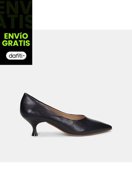 Tacones Para Mujer Bata Negro Detroit