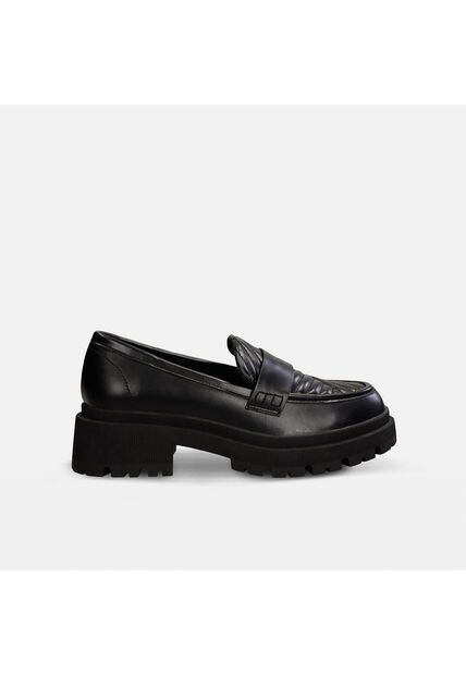 Mocasines Para Mujer Bata Negro Karina Dana
