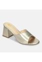 Sandalias Para Mujer Bata Dorado Jancel de Bata