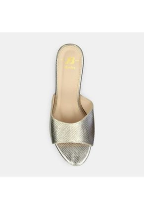 Sandalias Para Mujer Bata Dorado Jancel