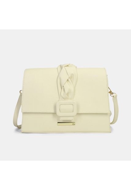 Cartera  Para Mujer Bata Blanco Kirny