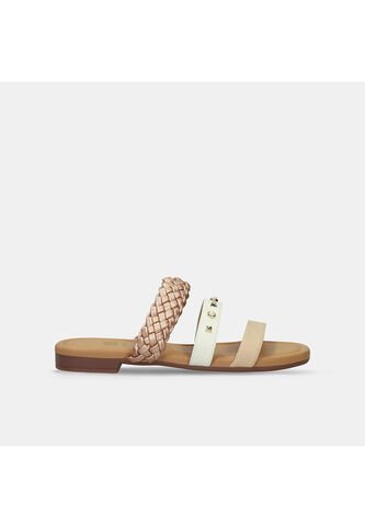 Sandalias Para Mujer Bata Oro Rosa Kristina Bata
