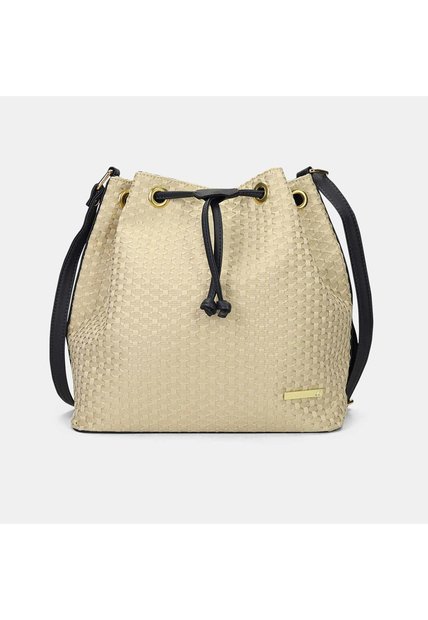 Cartera  Para Mujer Bata Beige Karla