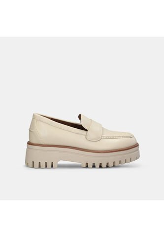 Mocasines Para Mujer Bata Blanco Julieta Bata