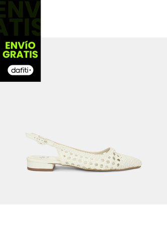 Baletas Para Mujer Bata Blanco Bata