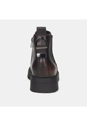 Botines Para Mujer Bata Café Oscuro Madi